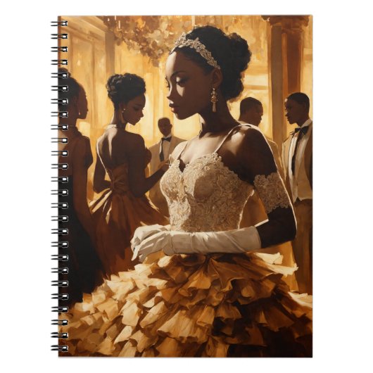 Vintage Sweet 16 Cotillion Notizblock (Vorderseite)