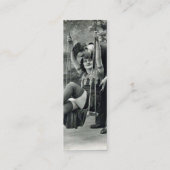 Vintage Swing Calling Card Telefonnummerkarte (Rückseite)