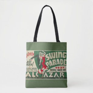 Vintage "Swing Parade" Tragetasche Tasche