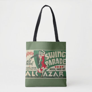 Vintage "Swing Parade" Tragetasche Tasche