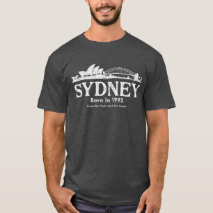 Vintage Sydney Australien Geburtstag Geboren 199 T-Shirt