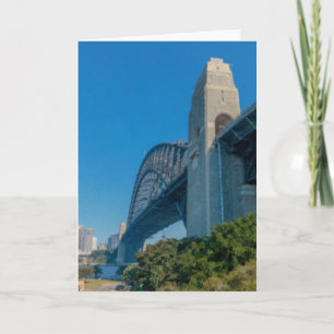 Vintage Sydney Harbour Bridge Karte