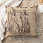Vintage Symphonie-dekoratives Kissen (Decke)