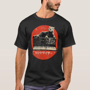 Vintage Synth _ Katze - Analog Synthesizer Nerd T-Shirt