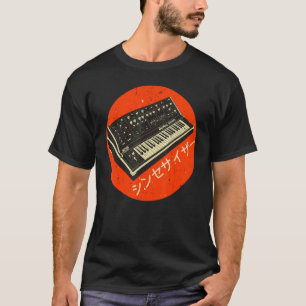 Vintage Synthesizer Japanischer Analog Retro Analo T-Shirt