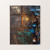 Vintage Szene Puzzle (Vertikal)