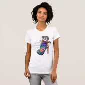 Vintage T, Buchhalter-Schuh T-Shirt (Vorne ganz)