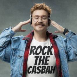 Vintage T - Shirt, 80er-Musik, ROCK THE CASBAH T-Shirt