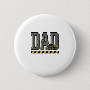Vintage-T-Shirt-Design für Bauarbeiter-Väter mit G Button