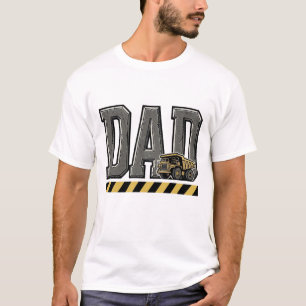 Vintage-T-Shirt-Design für Bauarbeiter-Väter mit G T-Shirt