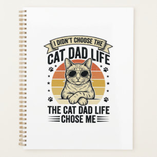Vintage-T-Shirt-Design für Katzenpapas_1 Planer