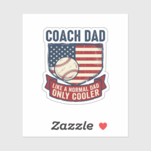 Vintage-T-Shirt-Design mit patriotischem Baseball- Aufkleber