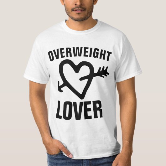VINTAGE T - SHIRT ÜBERGEWICHTET (Vorderseite)