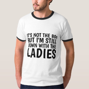 Vintage T - Shirt von Männern, 80er mit den DÄMEN