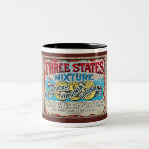 VINTAGE-TABAKDOSE AUS DEN 1900ER JAHREN Tasse