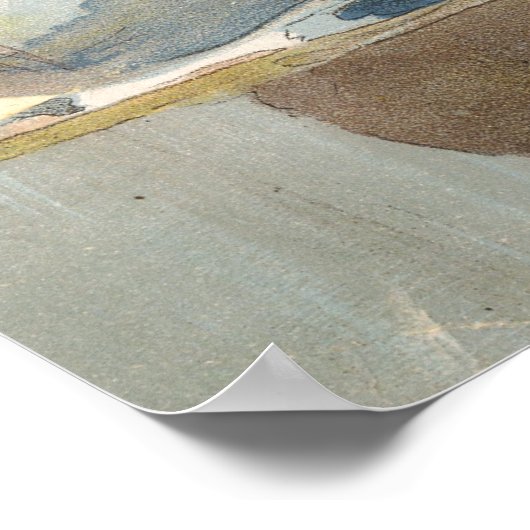 Vintage Tabakwerbung Poster (Ecke)