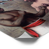 Vintage Tabakwerbung Poster (Ecke)