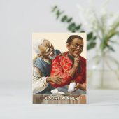 Vintage Tabakwerbung Postkarte (Stehend Vorderseite)