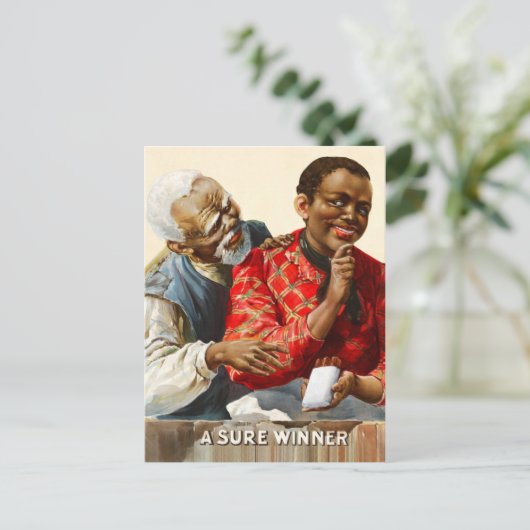 Vintage Tabakwerbung Postkarte (Stehend Vorderseite)