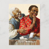 Vintage Tabakwerbung Postkarte (Vorderseite)