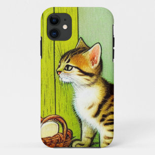 Vintage Tabby Cat Illustration Case-Mate iPhone Hülle