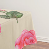Vintage Tablette Rosa Blume Floral Botanik Tischdecke (Beispiel)