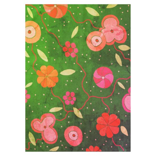 Vintage Tabletten Tischdecke (Vorderseite)