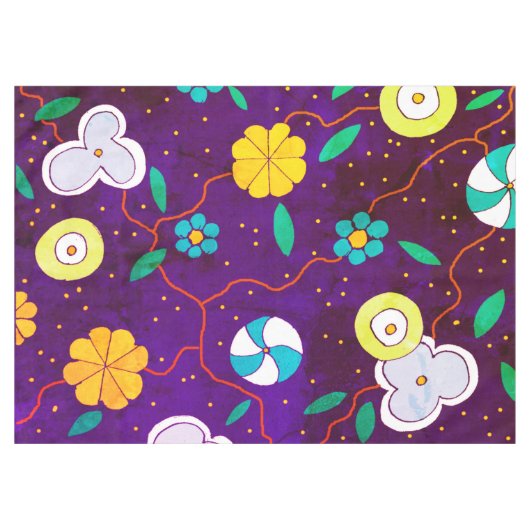 Vintage Tabletten Tischdecke (Vorderseite (Horizontal))