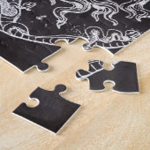 Vintage Tafel griechische Mythologie Gorgon medusa Puzzle (Seite)