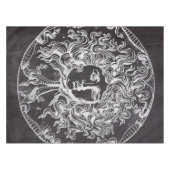 Vintage Tafel griechische Mythologie Gorgon medusa Tischdecke (Vorderseite (Horizontal))