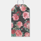 Vintage Tafelblume Geschenkanhänger (Rückseite)