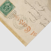 Vintage Tagebuch Seidenpapier (Ausschnitt)