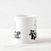 Vintage Tageszeitungen mit Zitat - Seien Sie freun Kaffeetasse (Mittel)