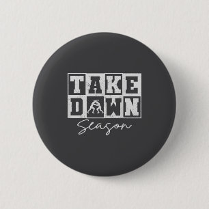 Vintage Take Down Saison Wrestling Männer Frauen K Button