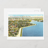 Vintage Tampa Bay, Florida Postkarte (Vorne/Hinten)
