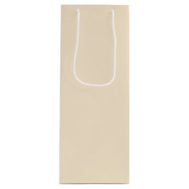 Vintage Tan Solid Color Geschenktüte Für Weinflaschen