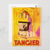 Vintage Tanger Travel Postkarte (Vorne/Hinten)