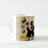 Vintage Tango Kaffeetasse (Vorderseite Links)