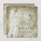 Vintage TANs Einladung einst (Vorne/Hinten)