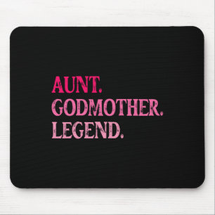 Vintage Tante Godmutter Legende Funny Tanttie Mütt Mousepad