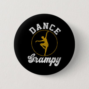 Vintage-Tanz-Opa-Tanzliebhaber-Vatertag-Prämi Button