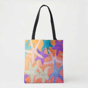 Vintage Tanzender Seestern-Tragetasche Tasche