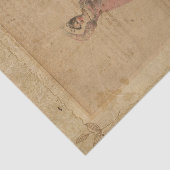 Vintage Tänzerkollektion Seidenpapier (Ausschnitt)