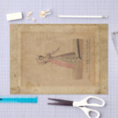 Vintage Tänzerkollektion Seidenpapier (Handwerk)