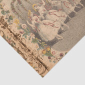 Vintage Tänzerkollektion Seidenpapier (Ausschnitt)