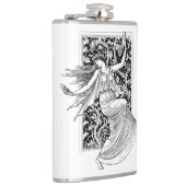 Vintage Tanzflasche Flachmann (Rechts)