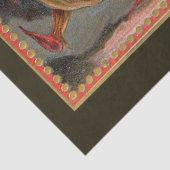 Vintage Tanzhexe, Pumpkins, Teufel Seidenpapier (Ausschnitt)