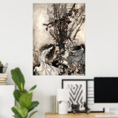 Vintage Tanzschule Giro del Malcantone Poster (Heimbüro)