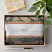 Vintage Tanzstifte, Hexen und Kürbiskürme Seidenpapier (Geschenk)