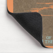 Vintage Taos Pueblos New Mexico, Reiseplaner Kunst Mousepad (Ecke)